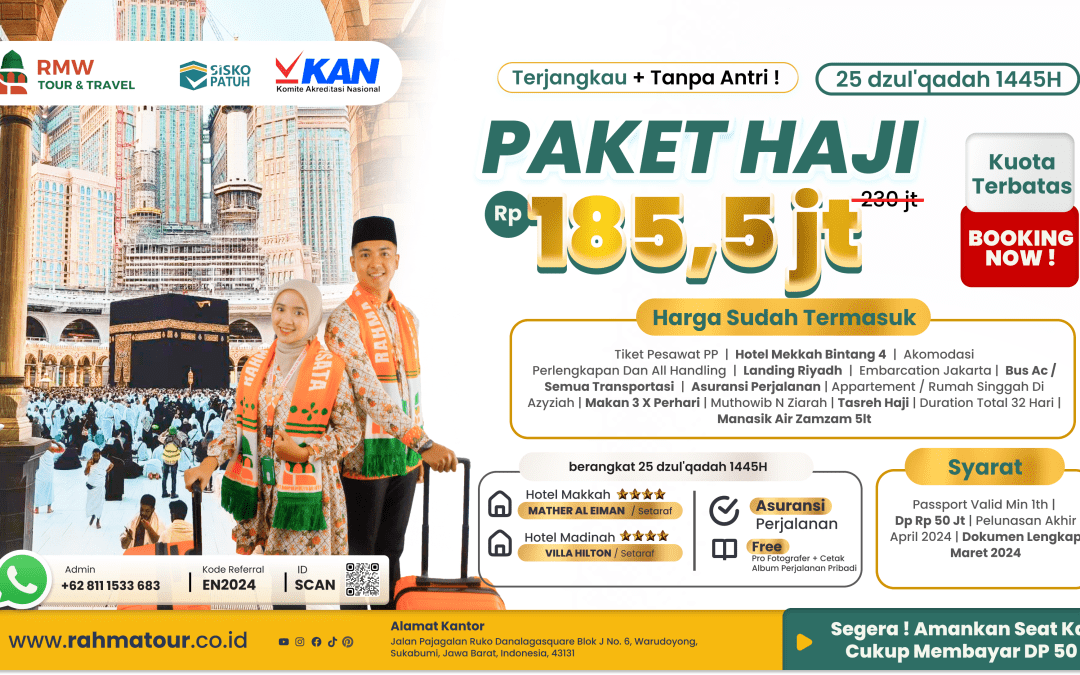 Paket Haji Terjangkau 1445 H/2024 M